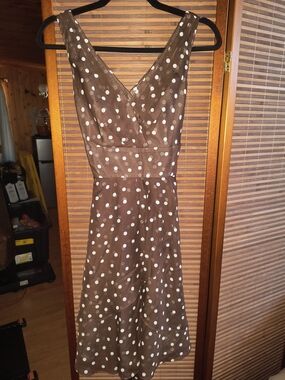 White House Black Market | Dresses | White House Black Market Wrap Dress Black And White Patterned